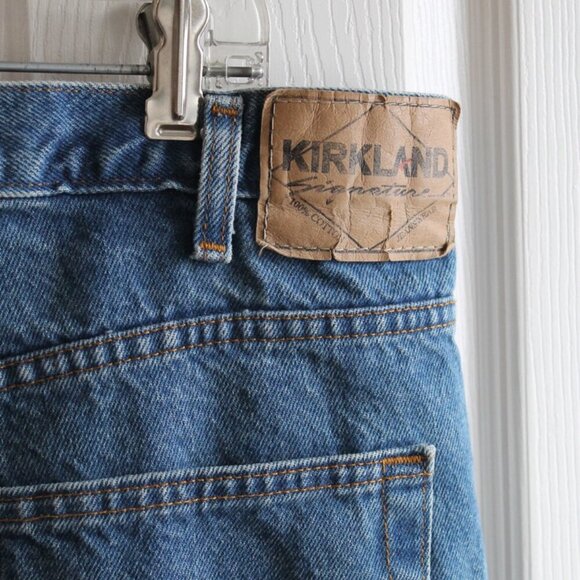 Kirkland Jeans 100% Cotton Relaxed Fit 38x32 Medium Wash Men's Jeans - Picture 6 of 11